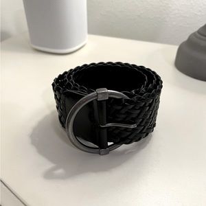 NWOT Banana Republic Anello Braided Leather Belt